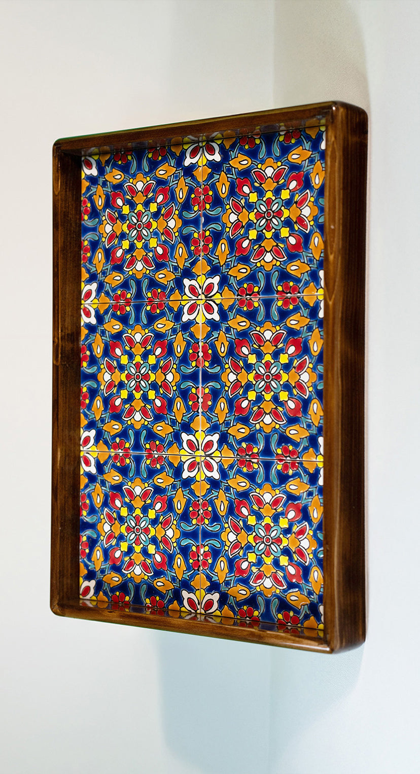 Tiled Wooden Trays
