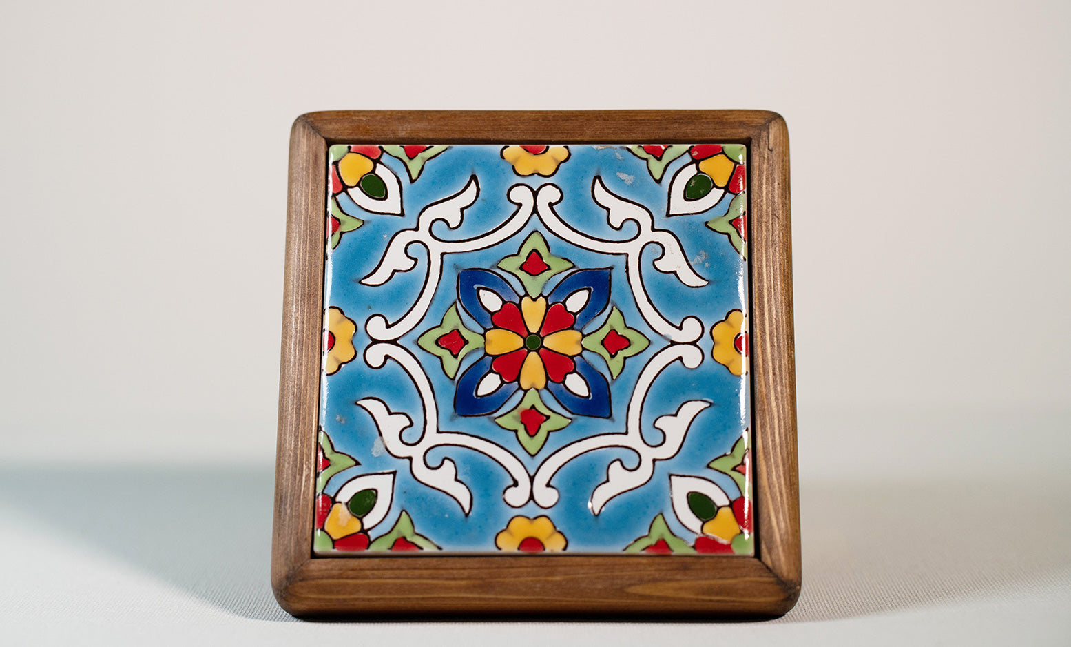 Handmade Wooden Box 1 Tile