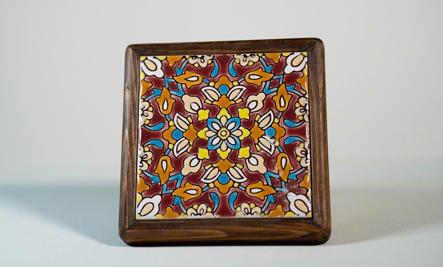 Handmade Wooden Box 1 Tile