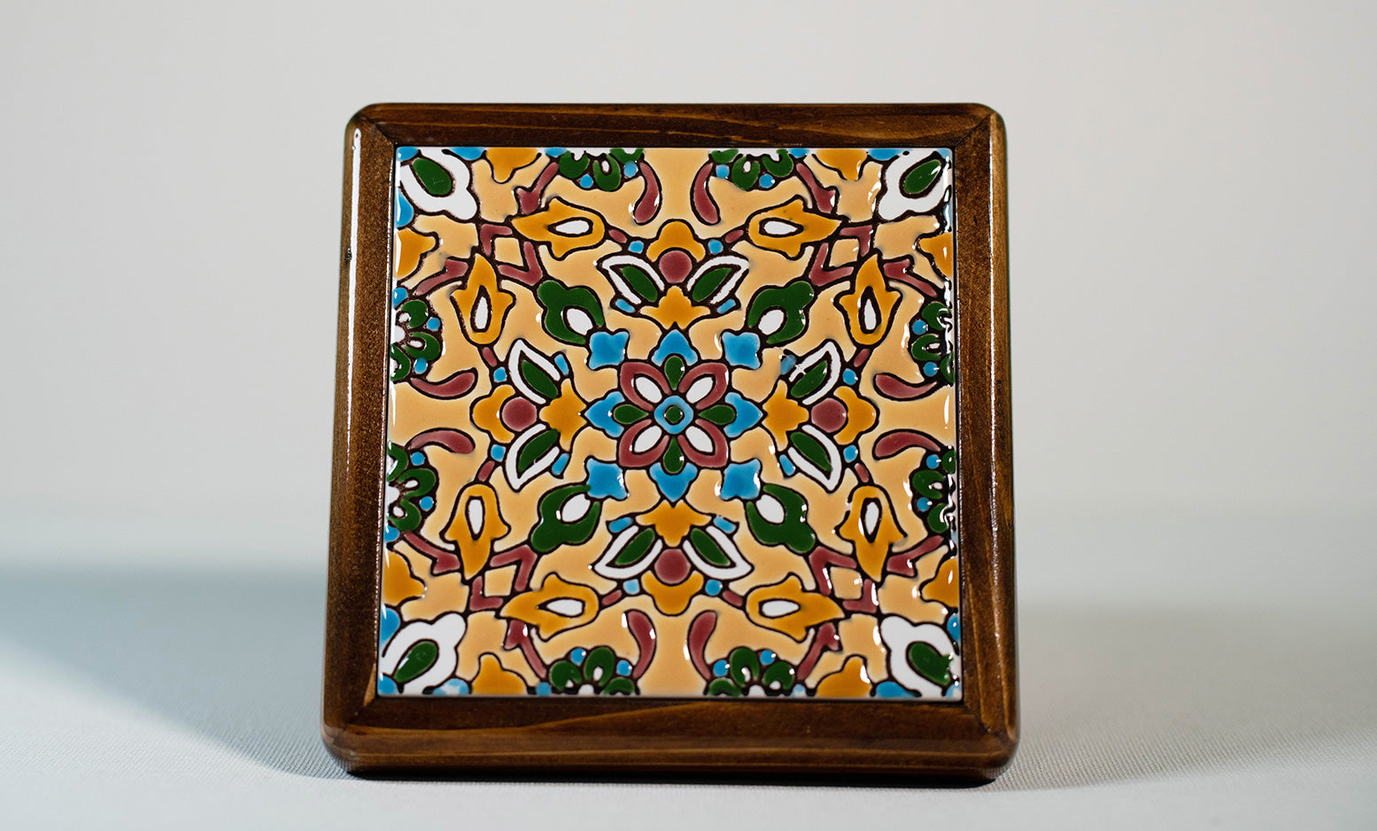Handmade Wooden Box 1 Tile