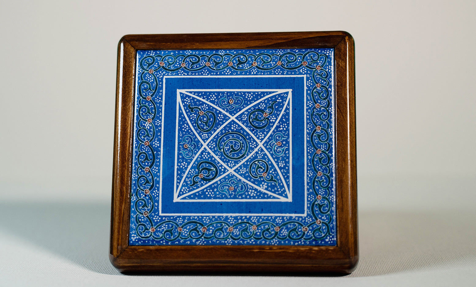 Handmade Wooden Box 1 Tile