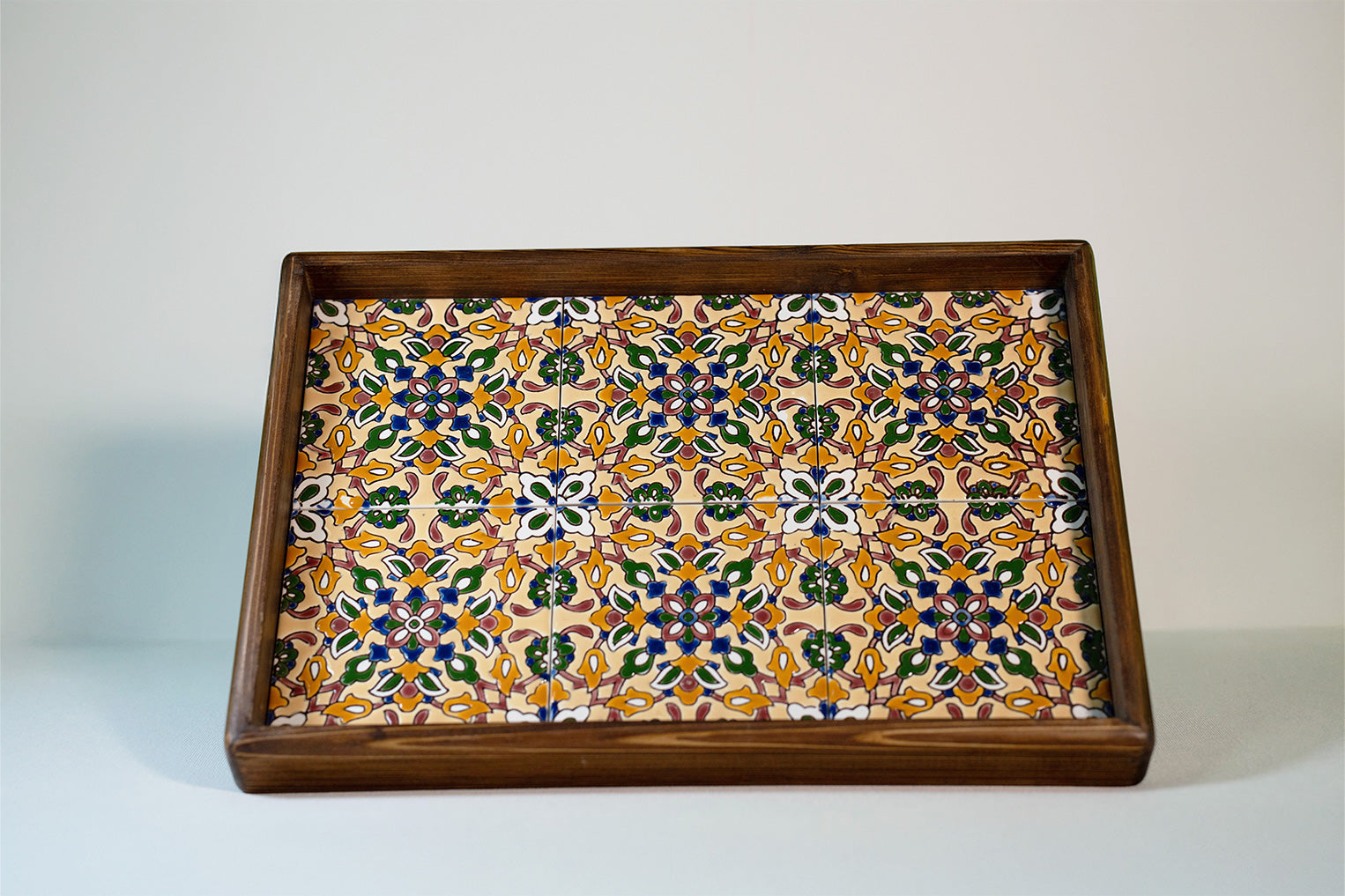 Handmade Wooden Trays - 6 Tiles