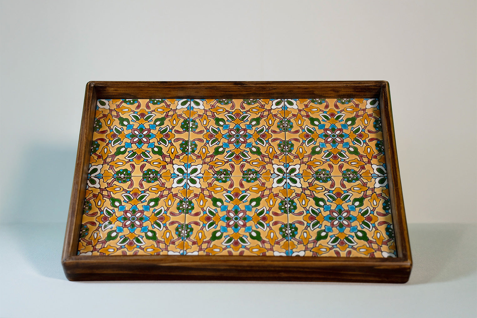 Handmade Wooden Trays - 6 Tiles