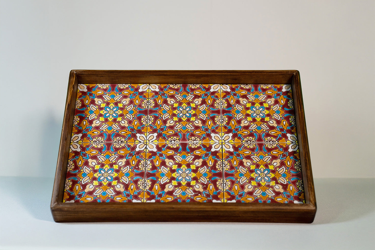 Handmade Wooden Trays - 6 Tiles