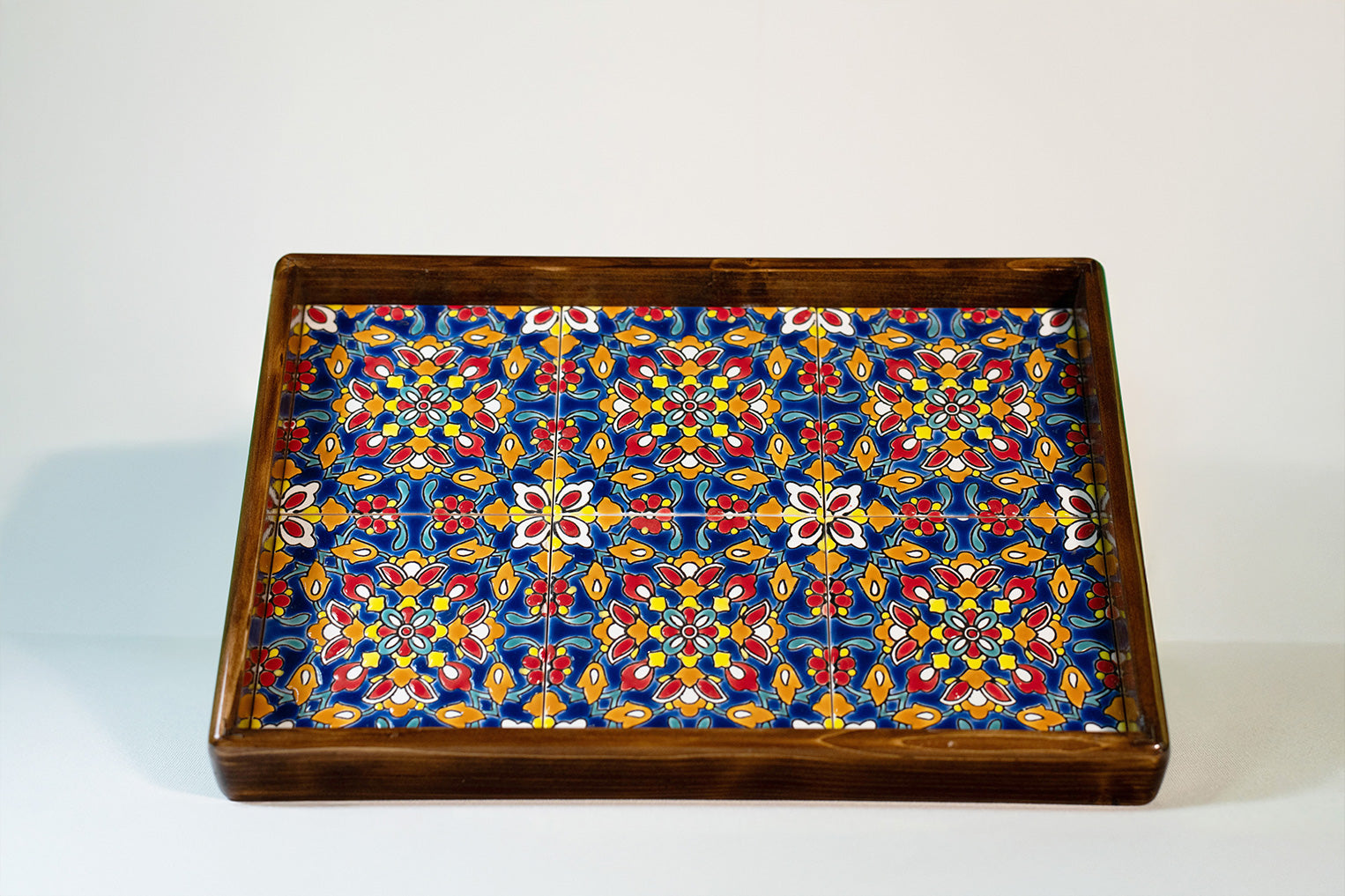 Handmade Wooden Trays - 6 Tiles