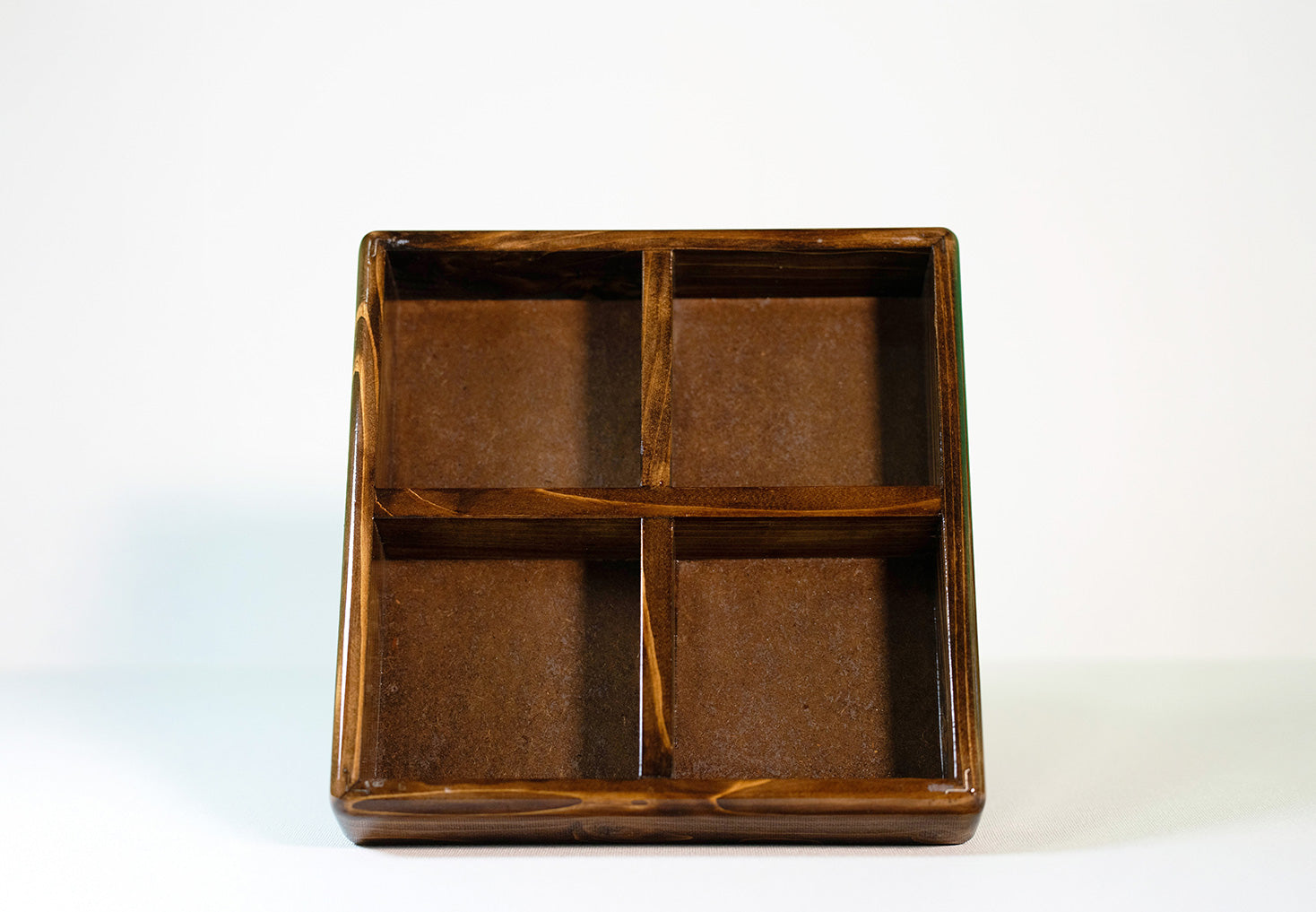 Handmade Wooden Box 4 Tile