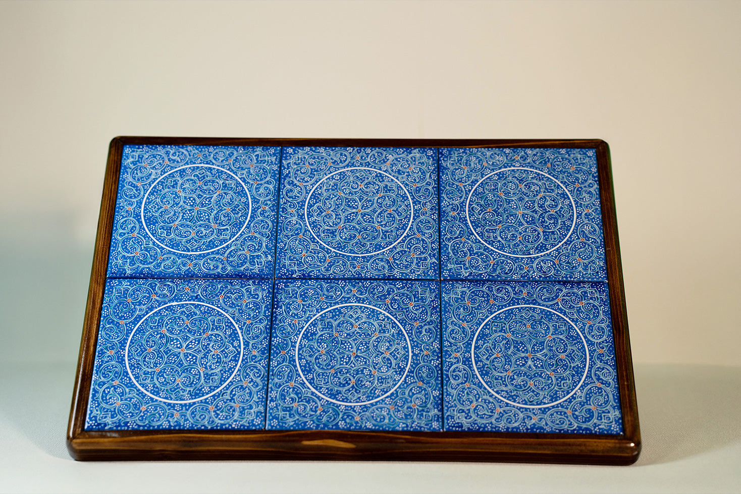 Handmade Wooden Box 6 Tile