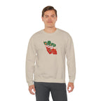 Iran Map Floral (Flag Colors) Sweatshirt- Unisex