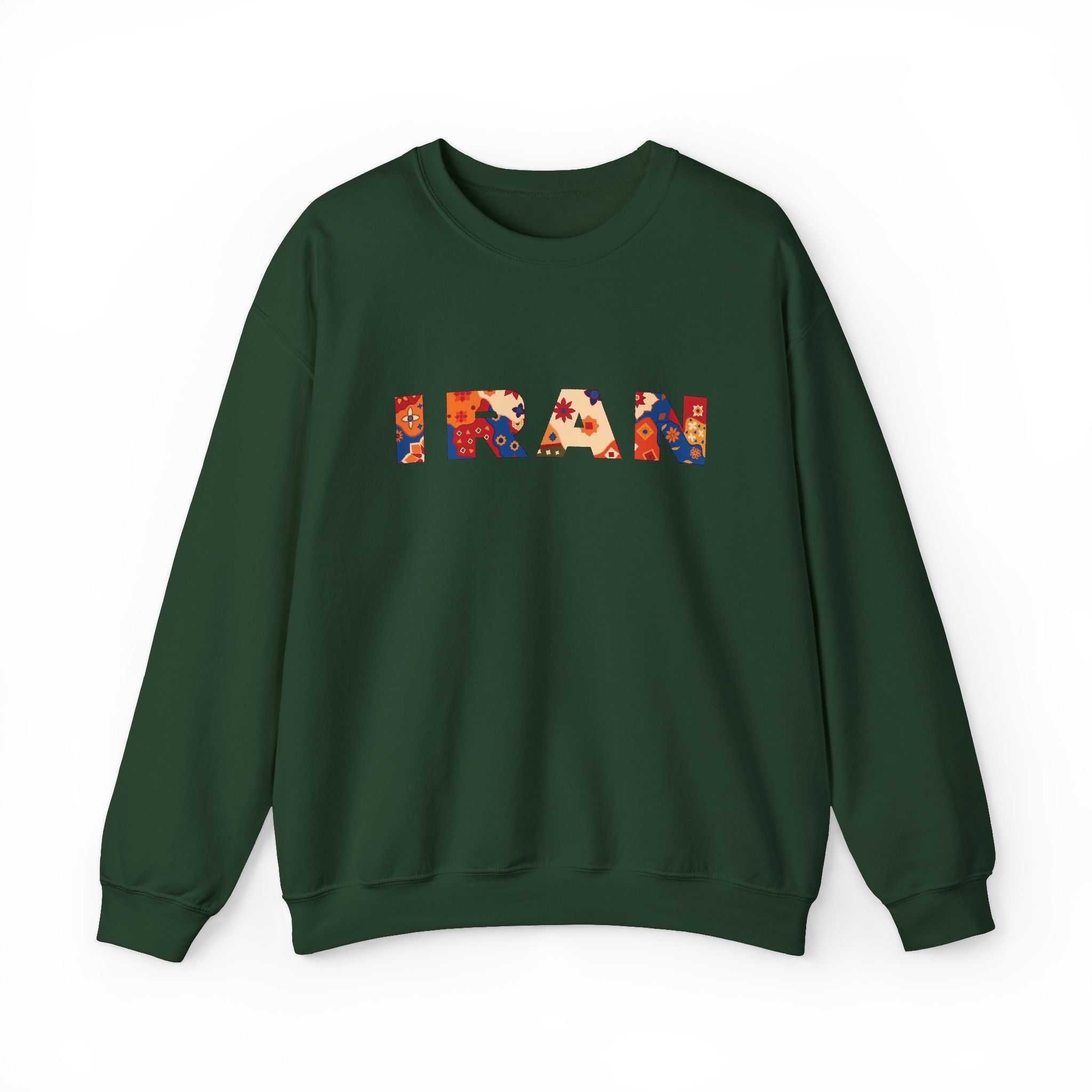 Retro Floral 'IRAN' Pullover