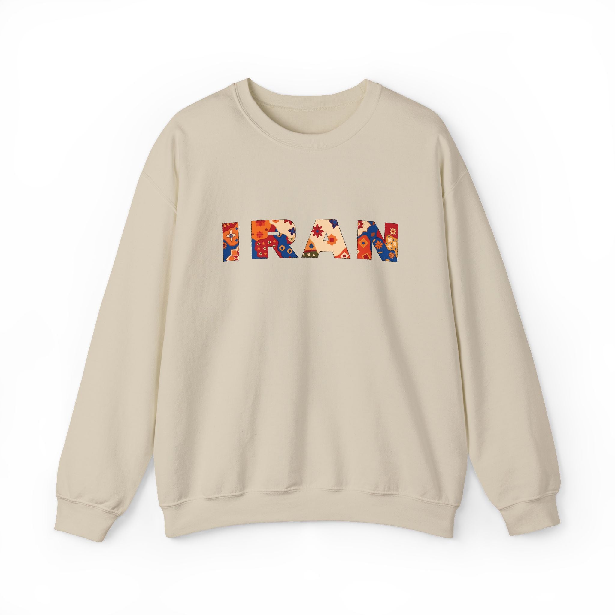 Retro Floral 'IRAN' Pullover