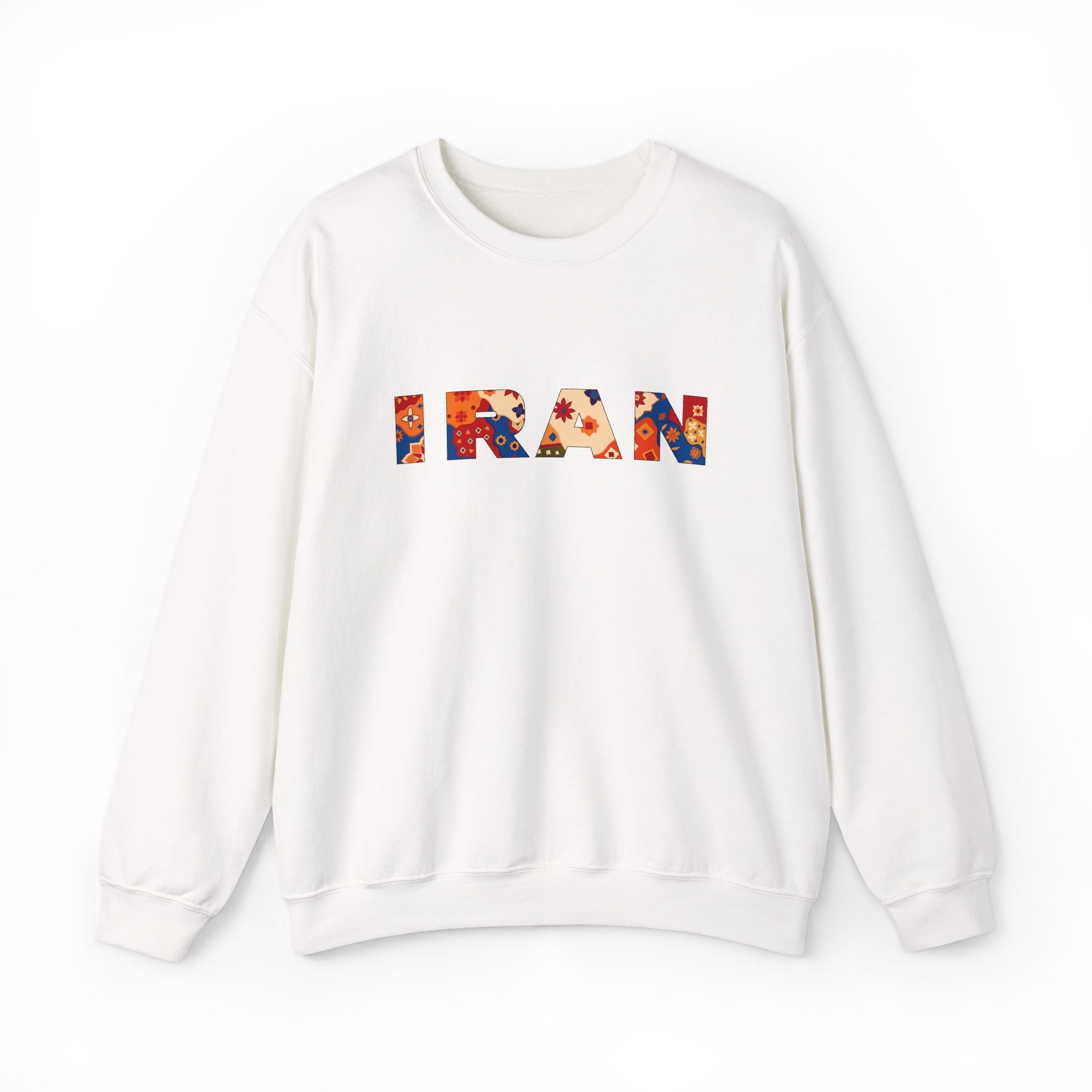 Retro Floral 'IRAN' Pullover