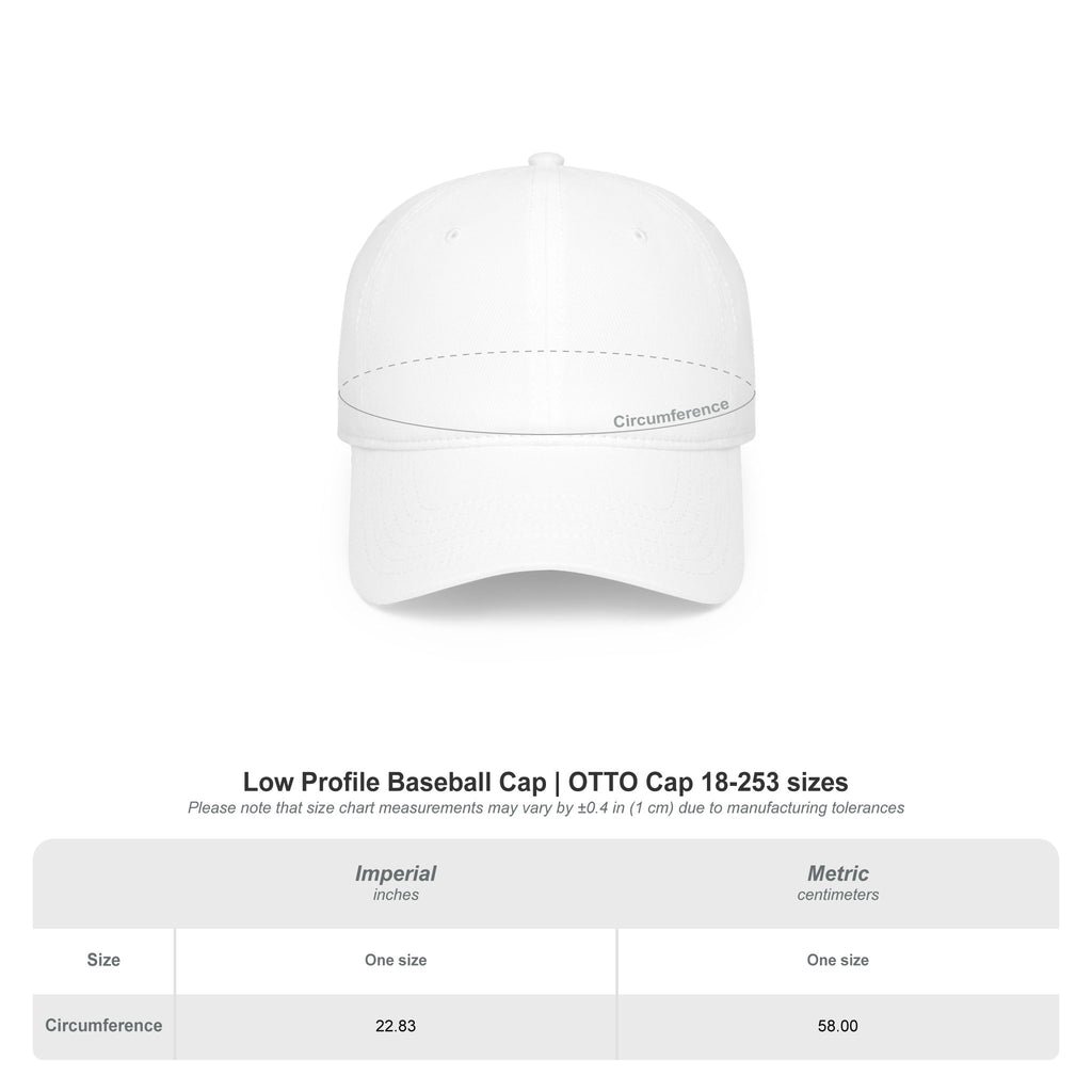 Iran Script Low Profile Baseball Cap