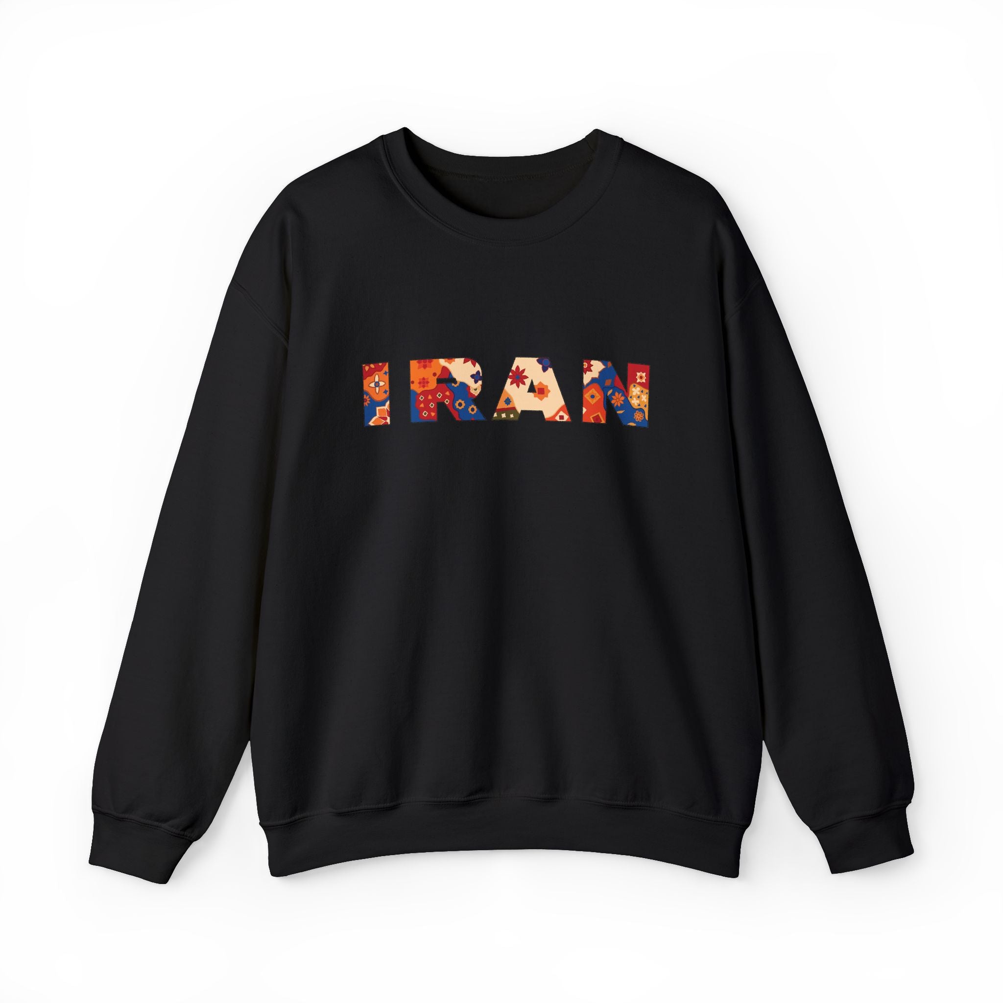 Retro Floral 'IRAN' Pullover