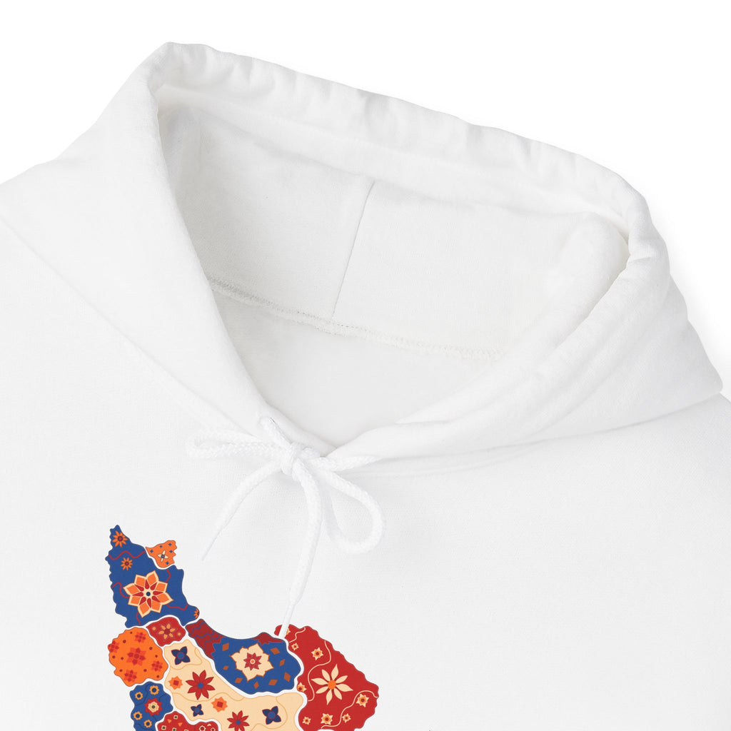 Persian pattern Map Hoodie