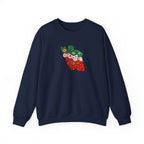 Iran Map Floral (Flag Colors) Sweatshirt- Unisex