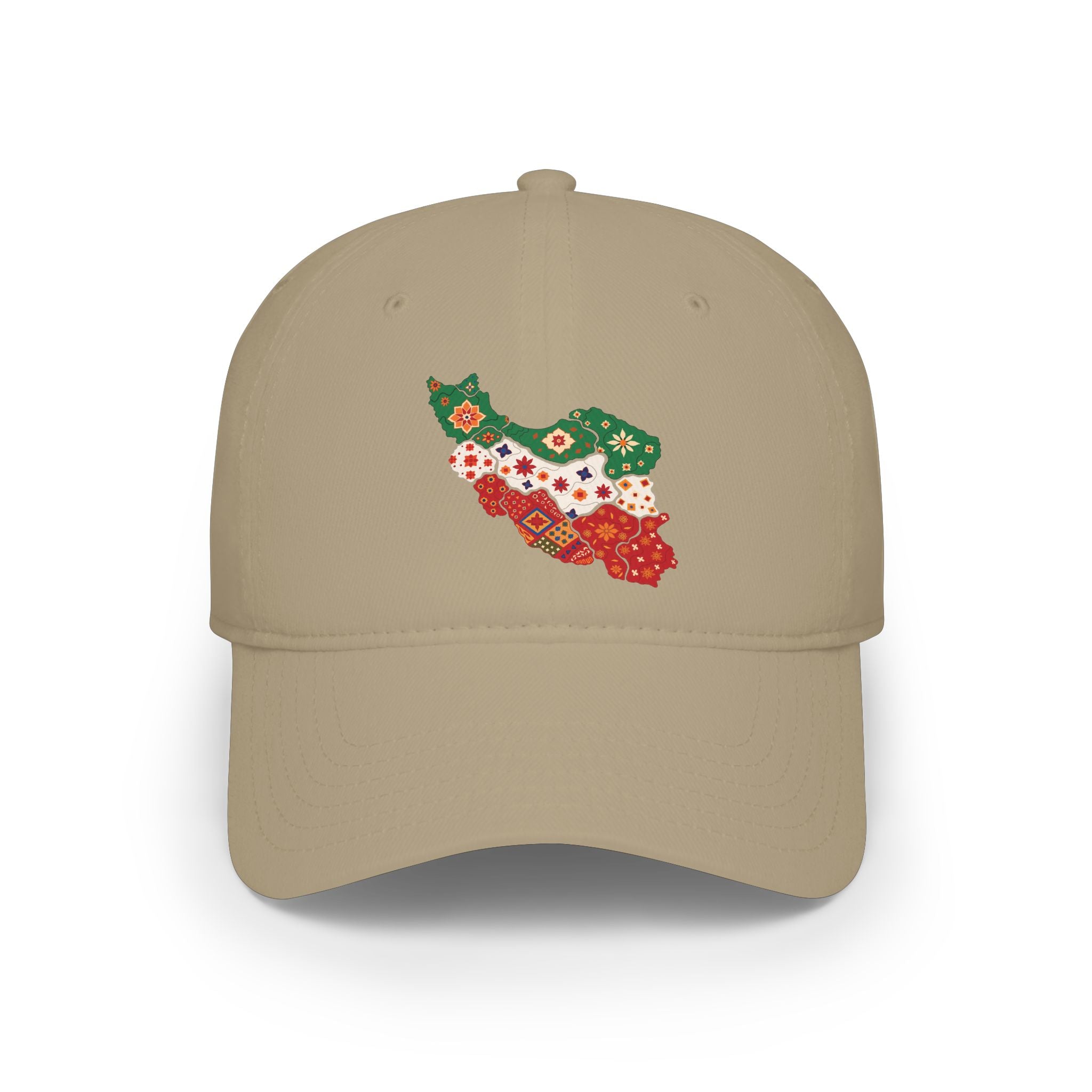 Iran Map Baseball Cap