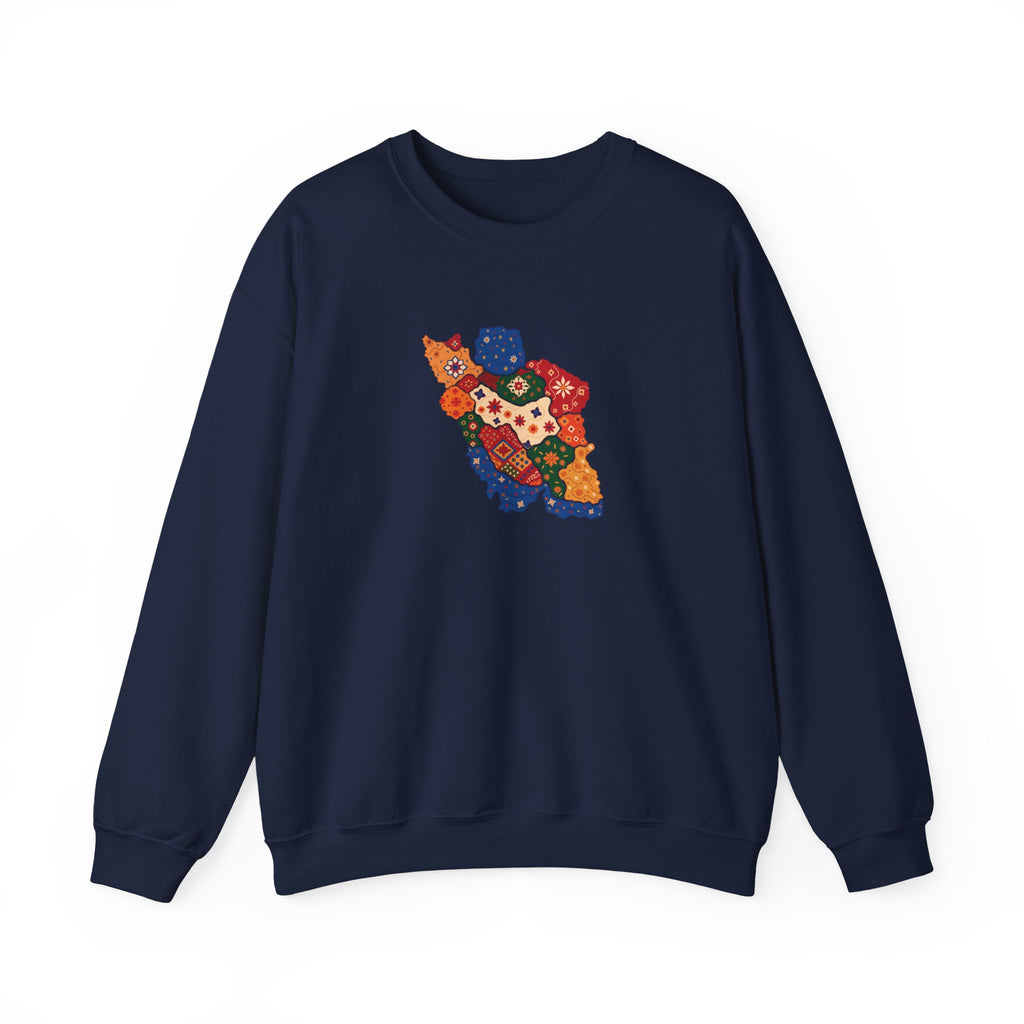 Persian Pattern Map Sweatshirt- Unisex