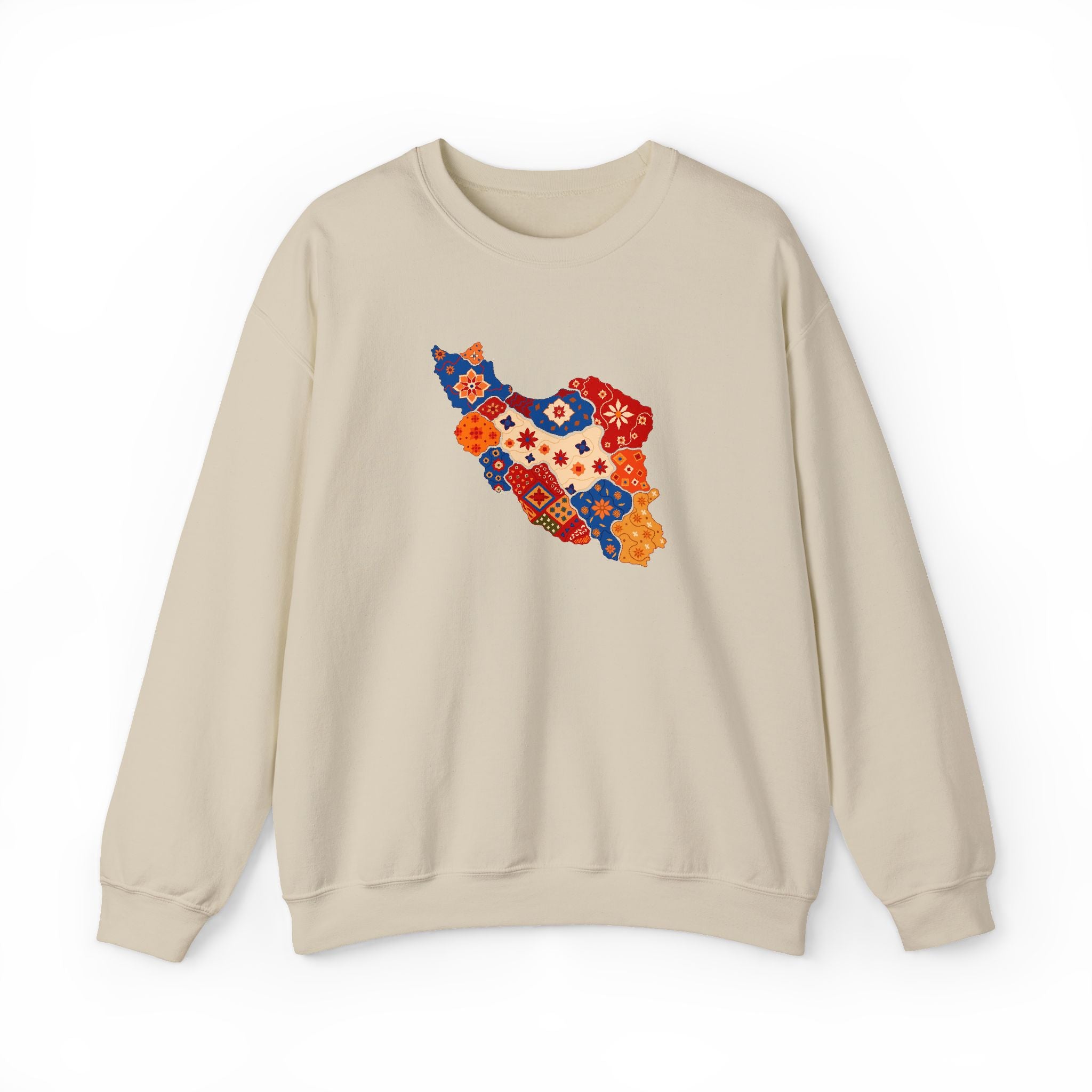 Persian Pattern Graphic Sweatshirt