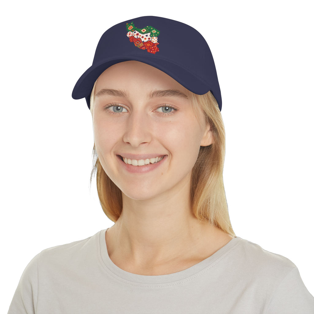 Iran Map Baseball Cap