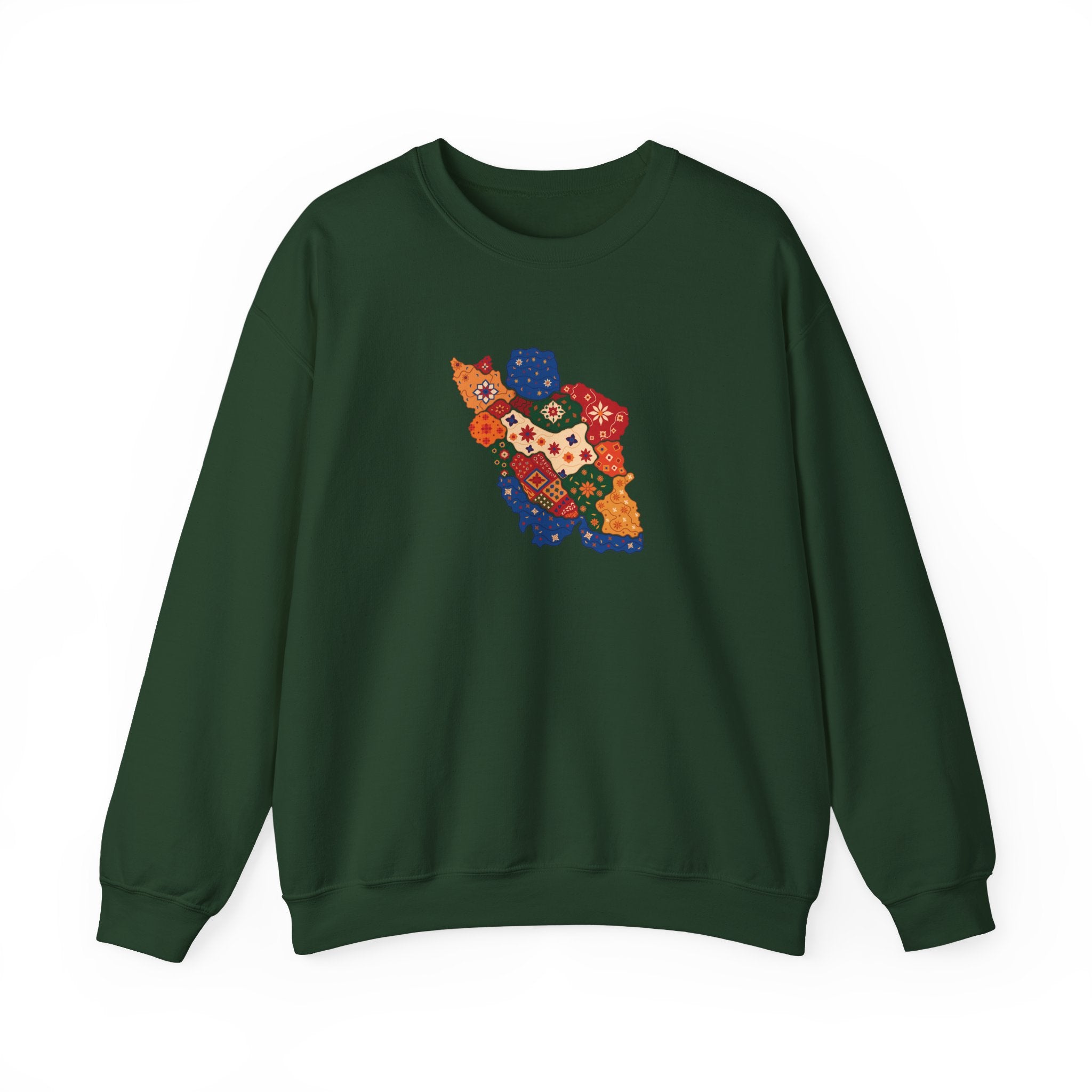 Persian Pattern Map Sweatshirt- Unisex