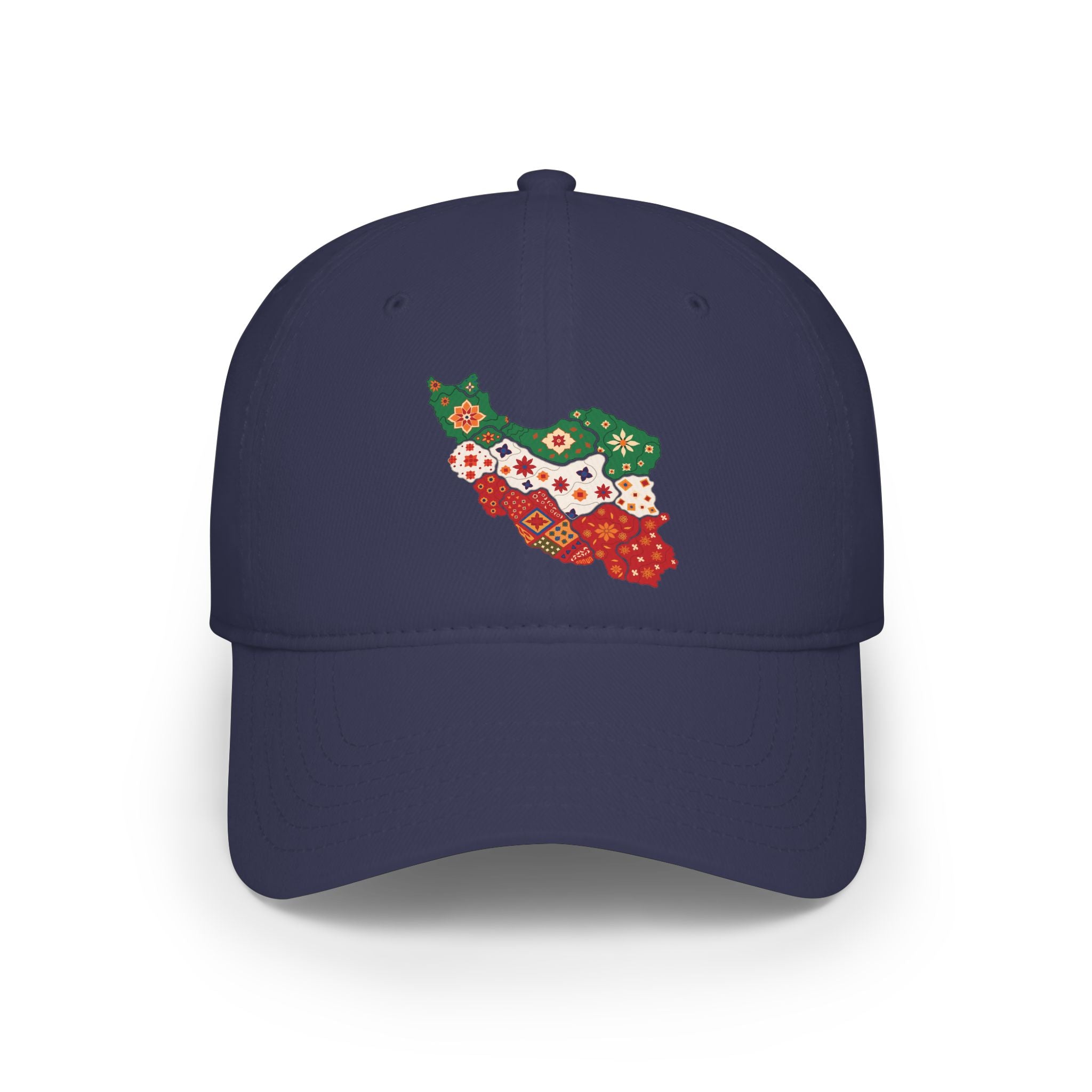 Iran Map Baseball Cap