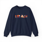 Retro Floral 'IRAN' Pullover
