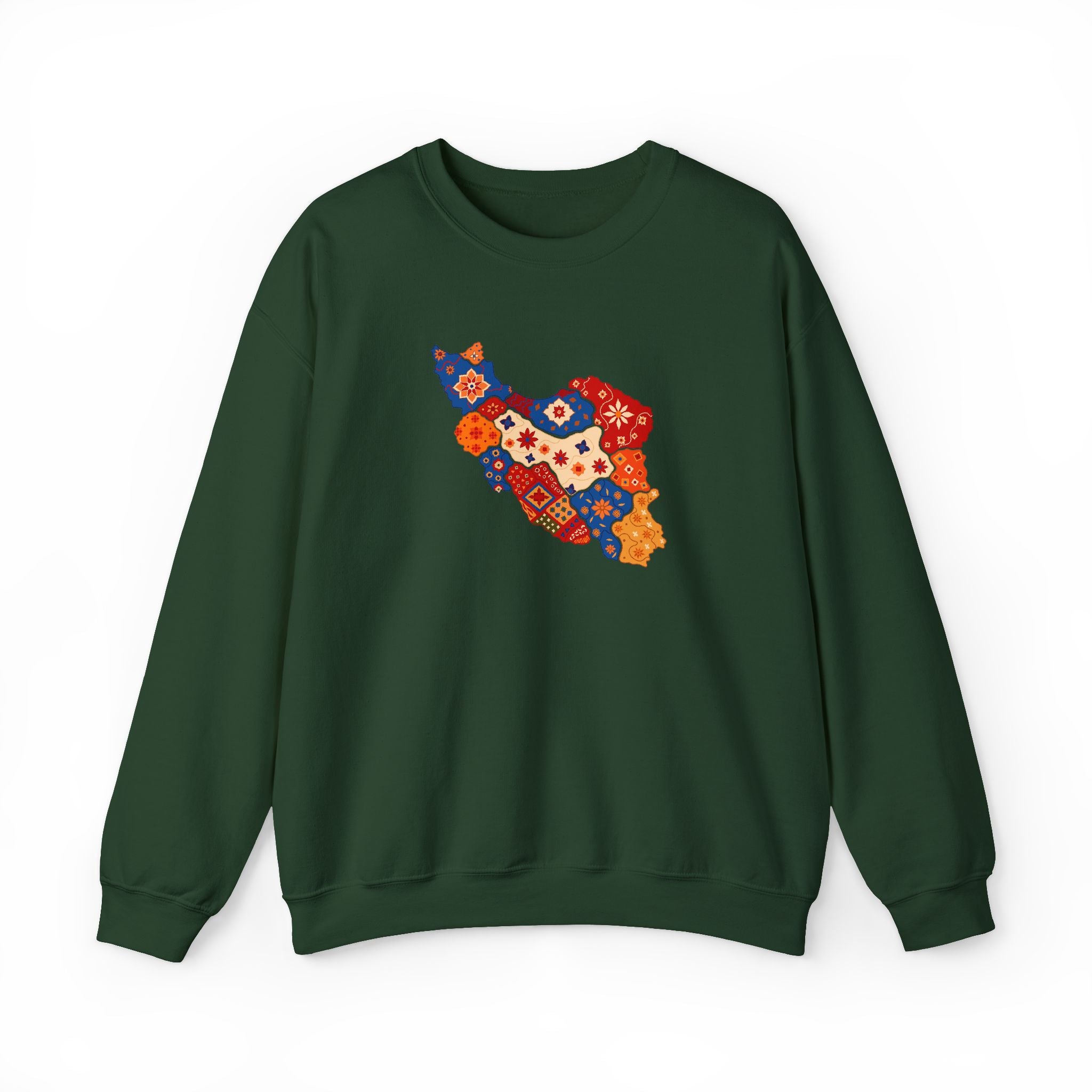 Persian Pattern Graphic Sweatshirt